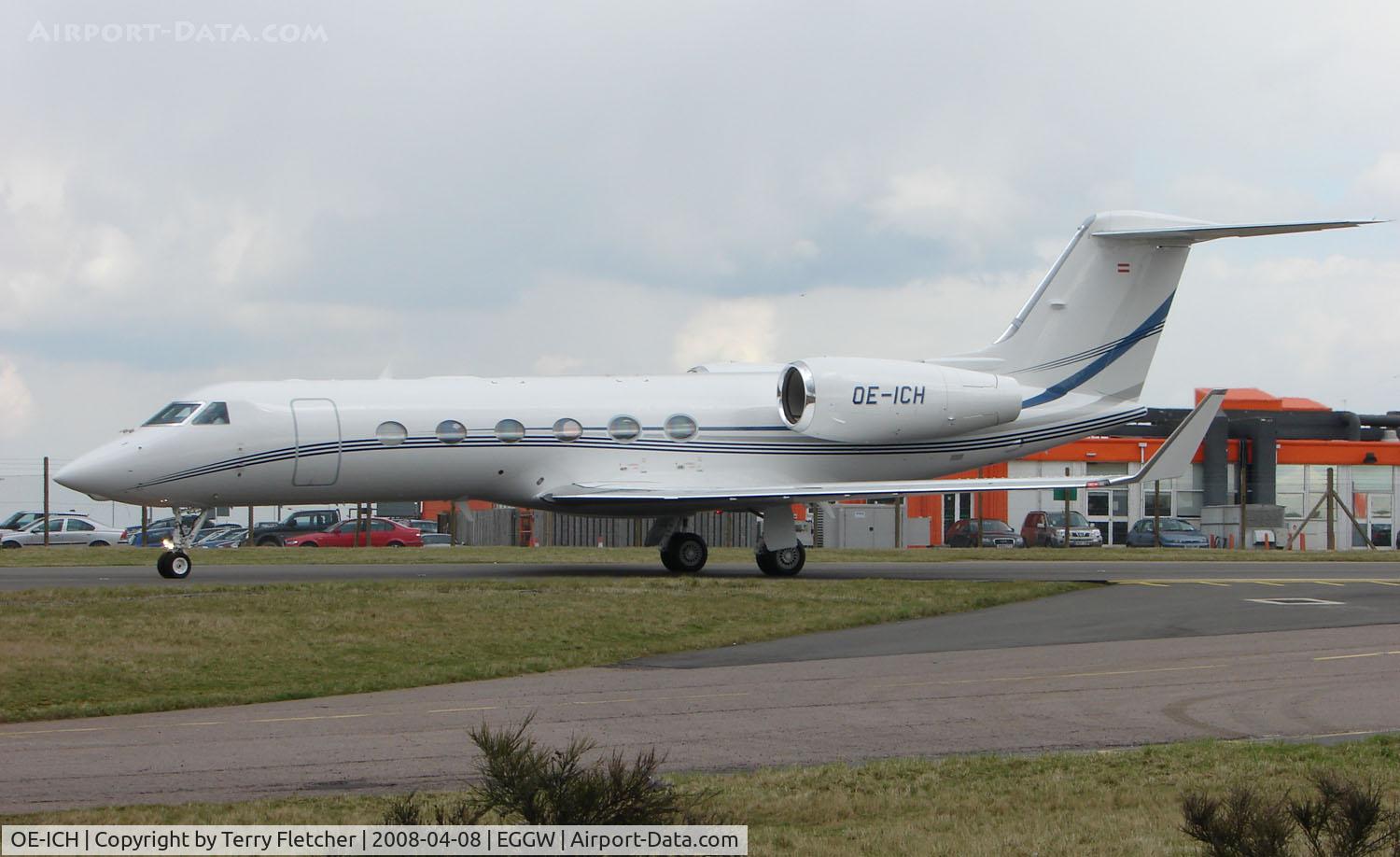 OE-ICH, 2007 Gulfstream Aerospace GIV-X (G450) C/N 4104, Brand new Austrian G450 makes its first visit to Luton
