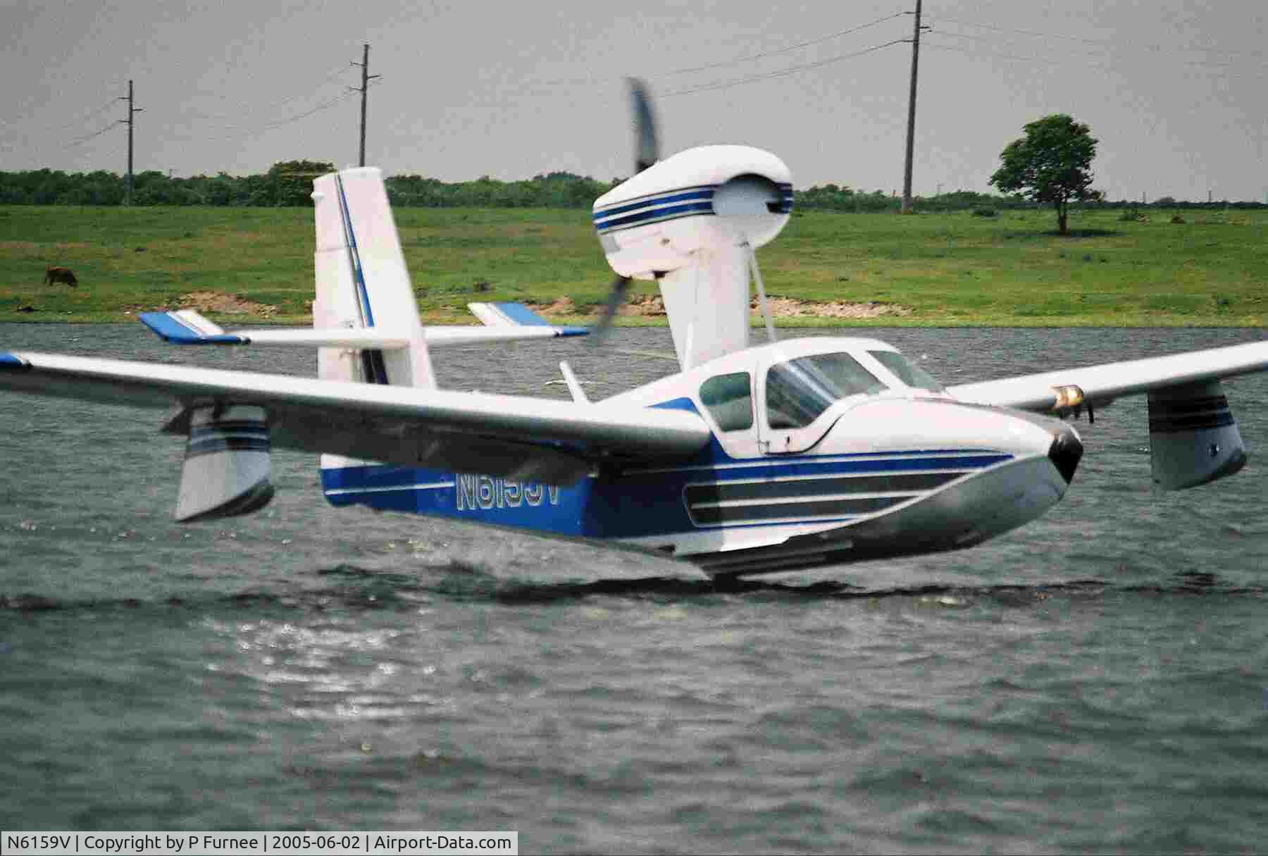 N6159V, 1977 Consolidated Aeronautics Inc. LAKE LA-4-200 C/N 813, Water landing @ Winter Haven, FL