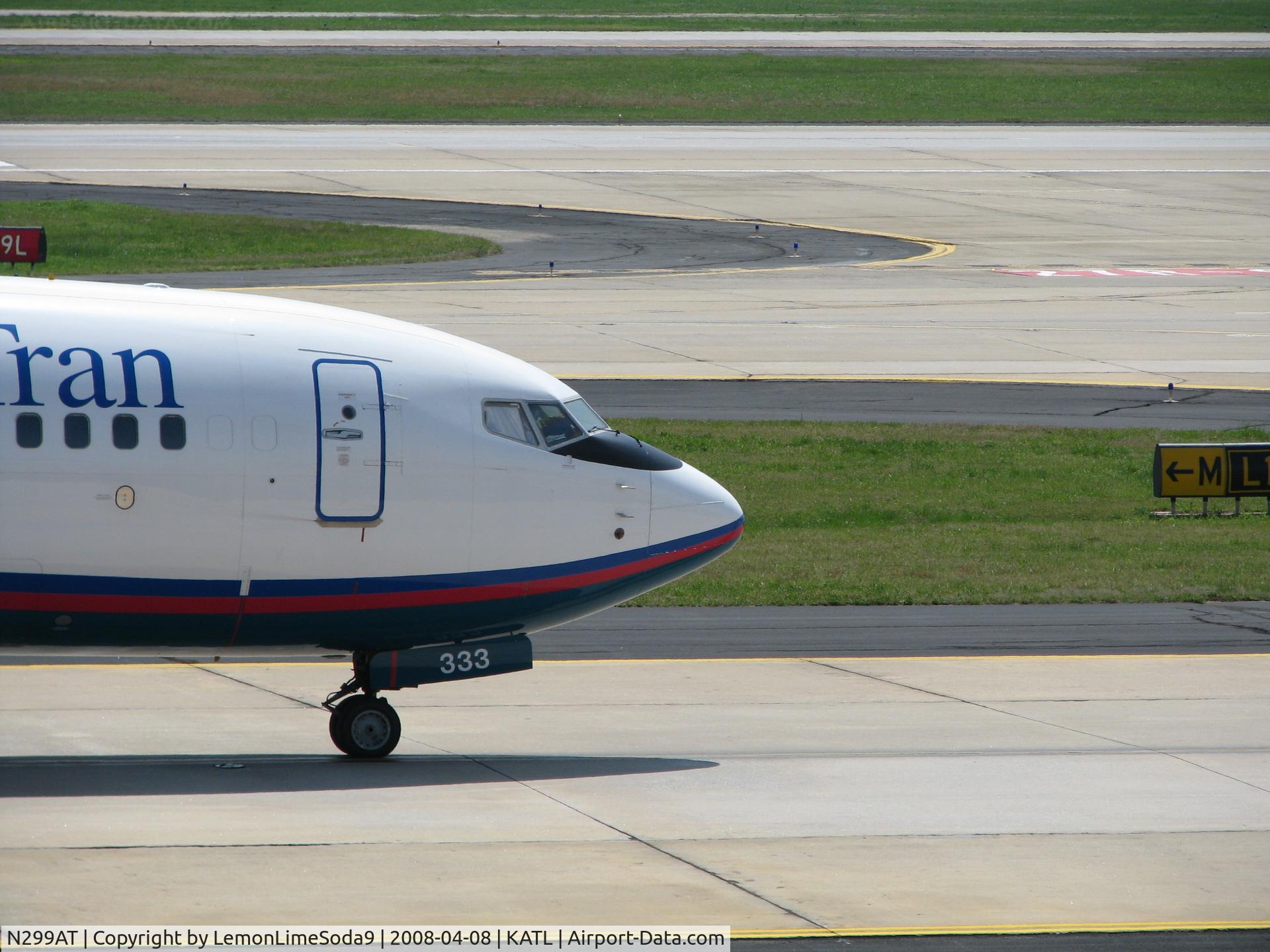 N299AT, 2006 Boeing 737-76N C/N 32678, My day at KATL