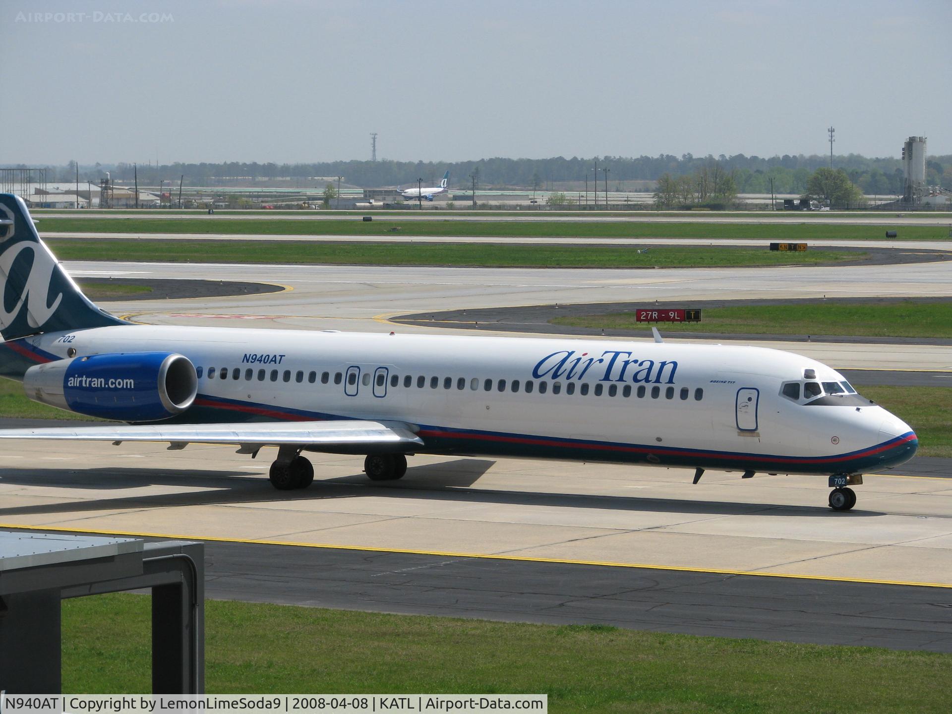 N940AT, 1999 Boeing 717-2BD C/N 55004, My day at KATL
