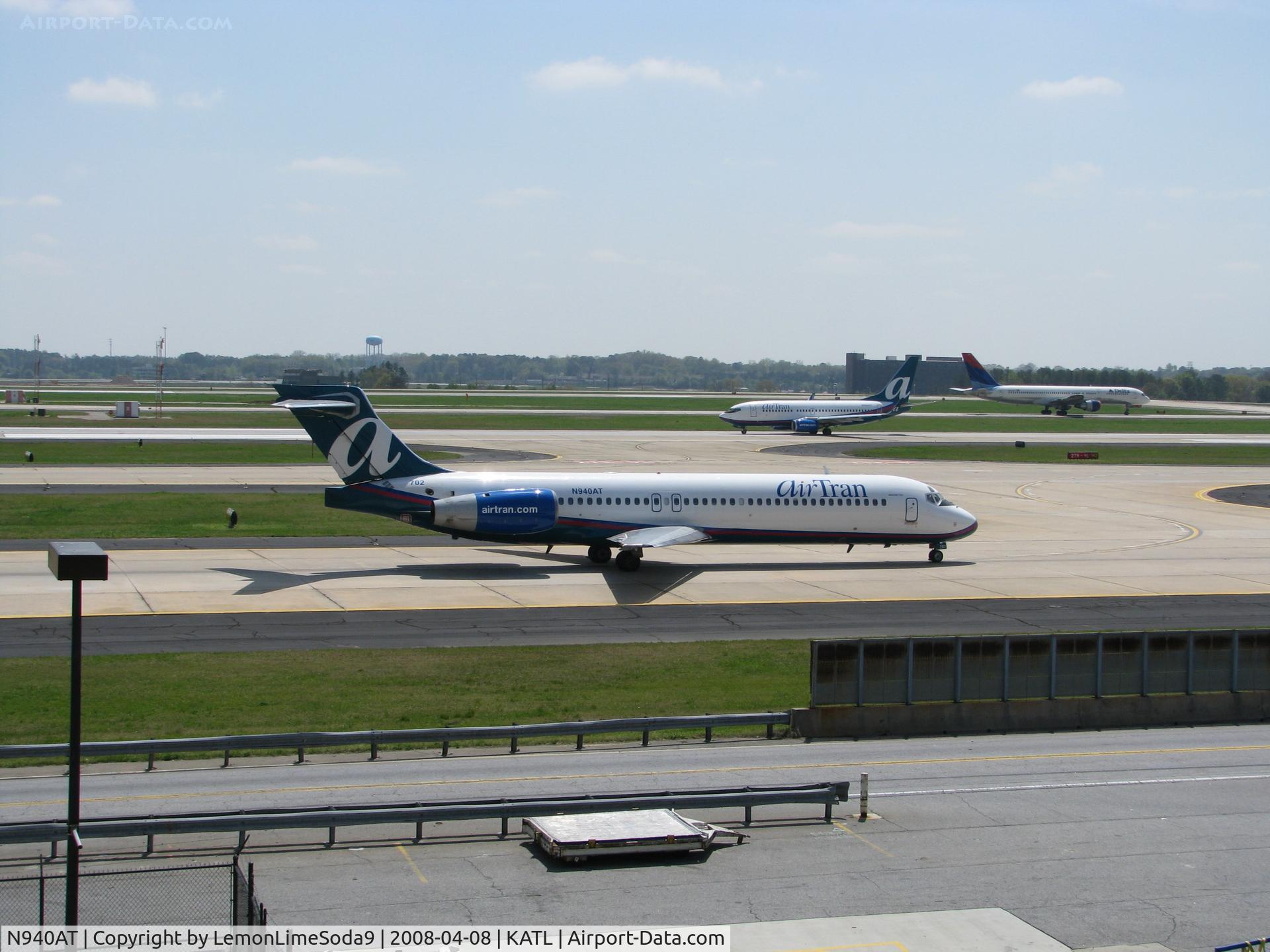 N940AT, 1999 Boeing 717-2BD C/N 55004, My day at KATL