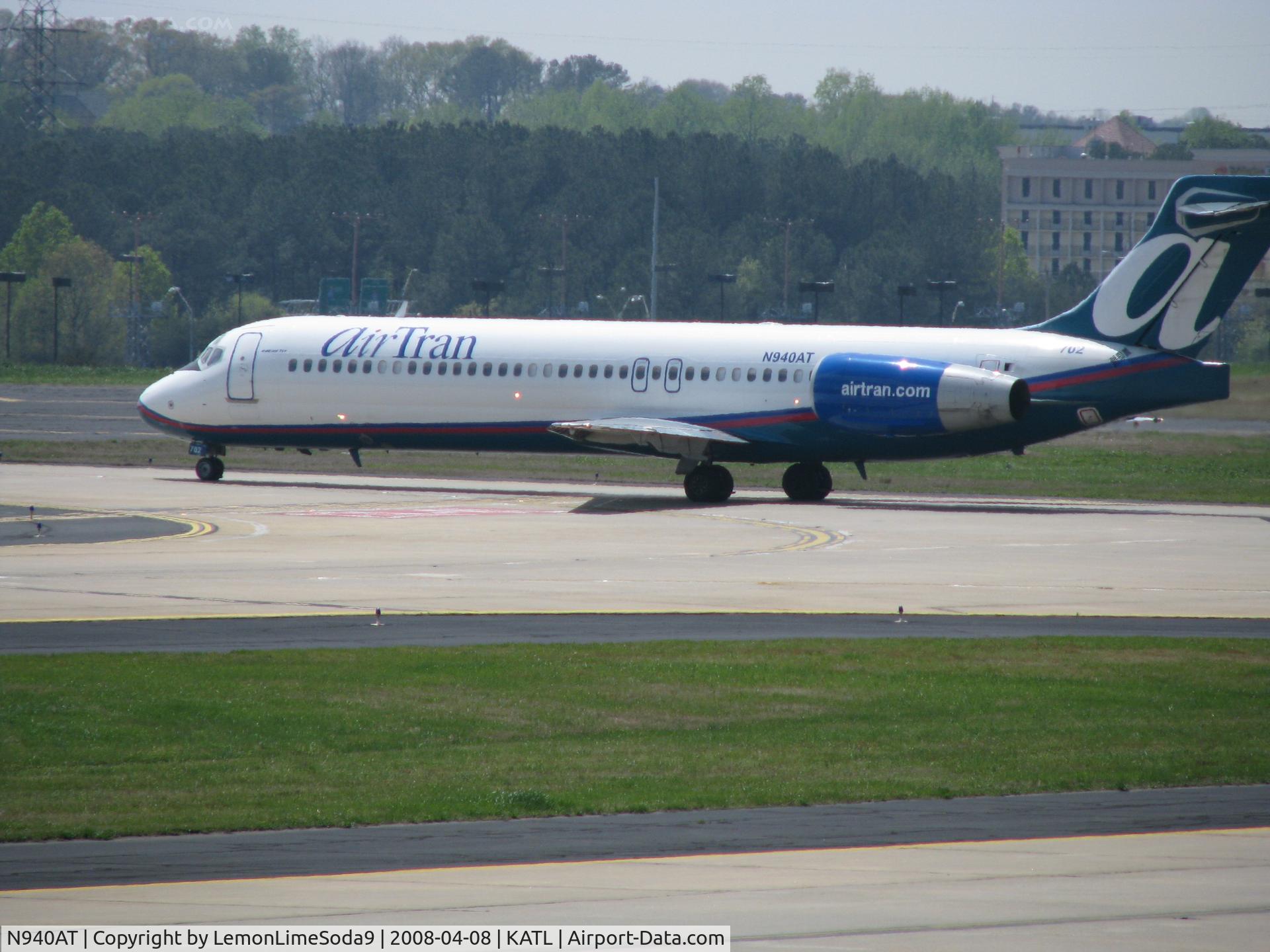 N940AT, 1999 Boeing 717-2BD C/N 55004, My day at KATL