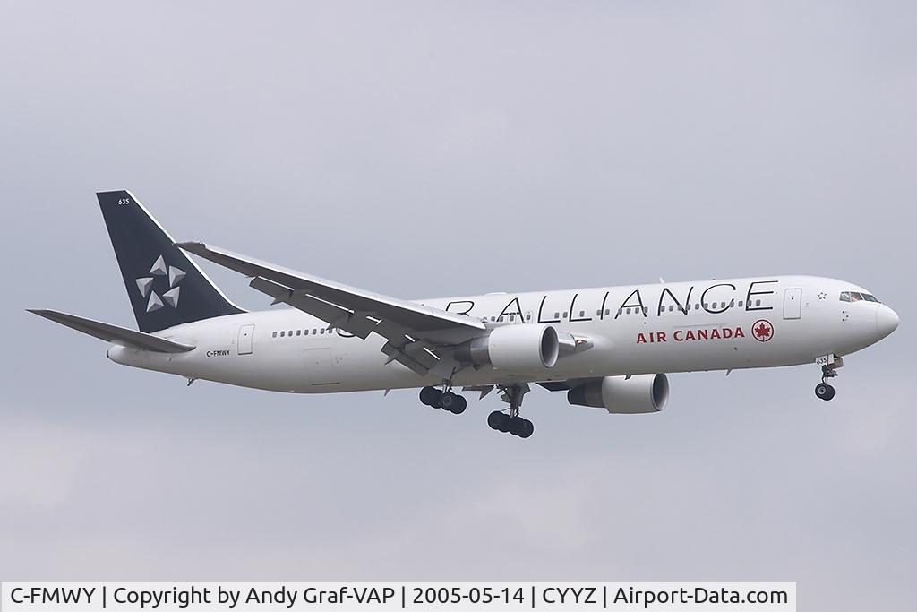 C-FMWY, 1996 Boeing 767-333 C/N 25587, Air Canada 767-300