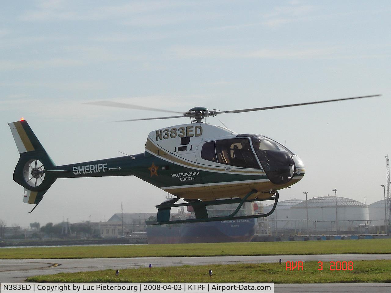 N383ED, 2007 Eurocopter EC-120B Colibri C/N 1510, EC 120 hovering