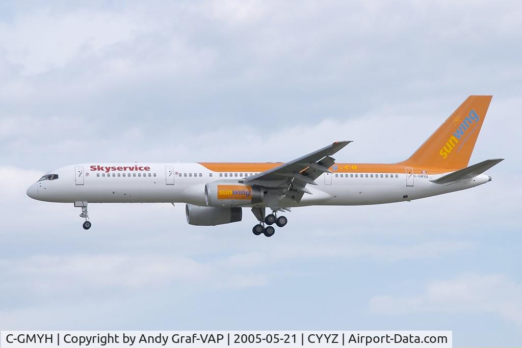 C-GMYH, 1991 Boeing 757-236 C/N 25053, Skyservice 757-200