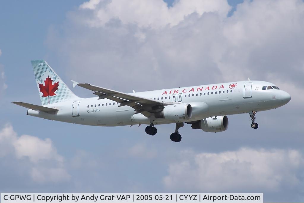 C-GPWG, 1991 Airbus A320-211 C/N 174, Air Canada A320