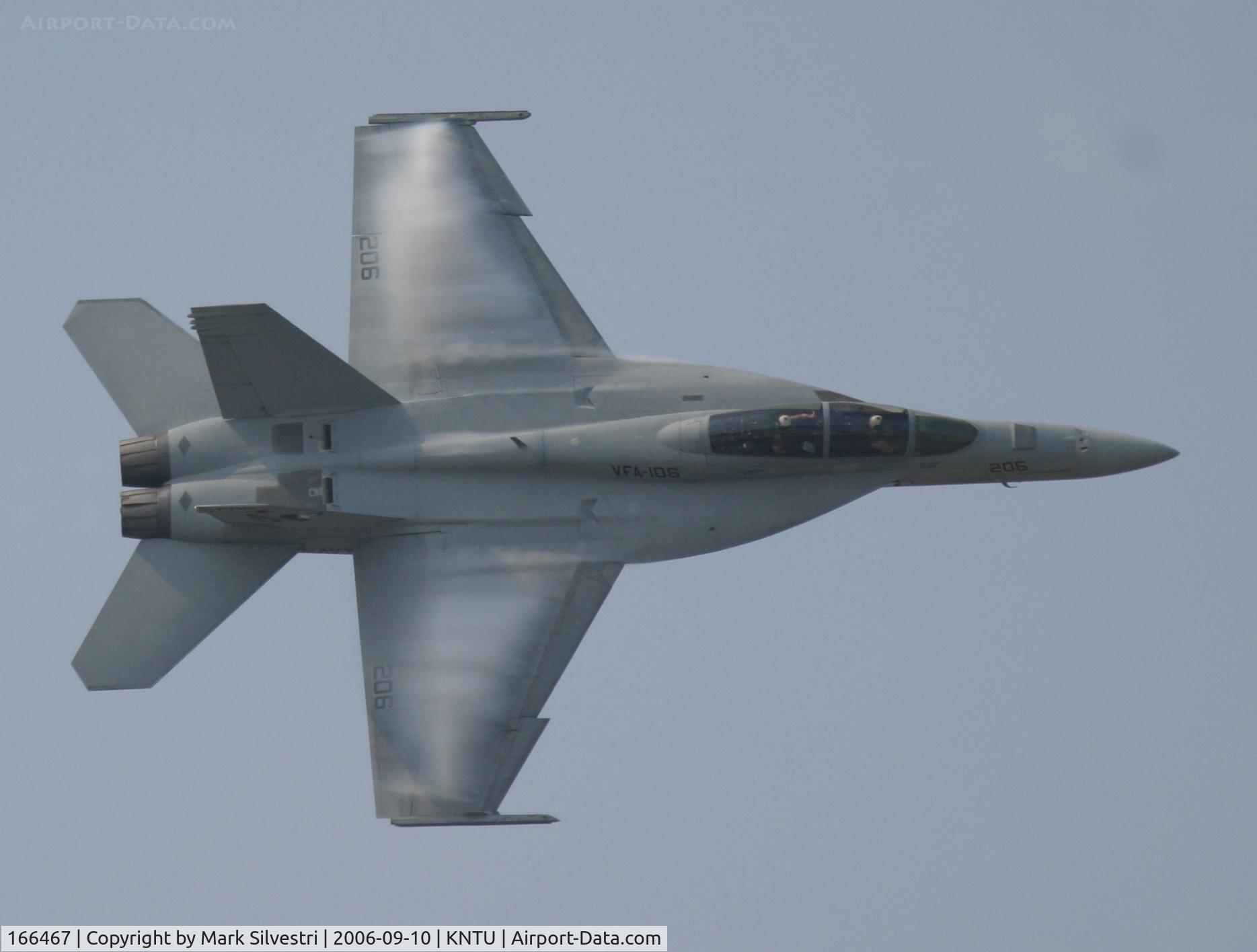 166467, Boeing F/A-18F Super Hornet C/N F102, Oceana NAS 2006