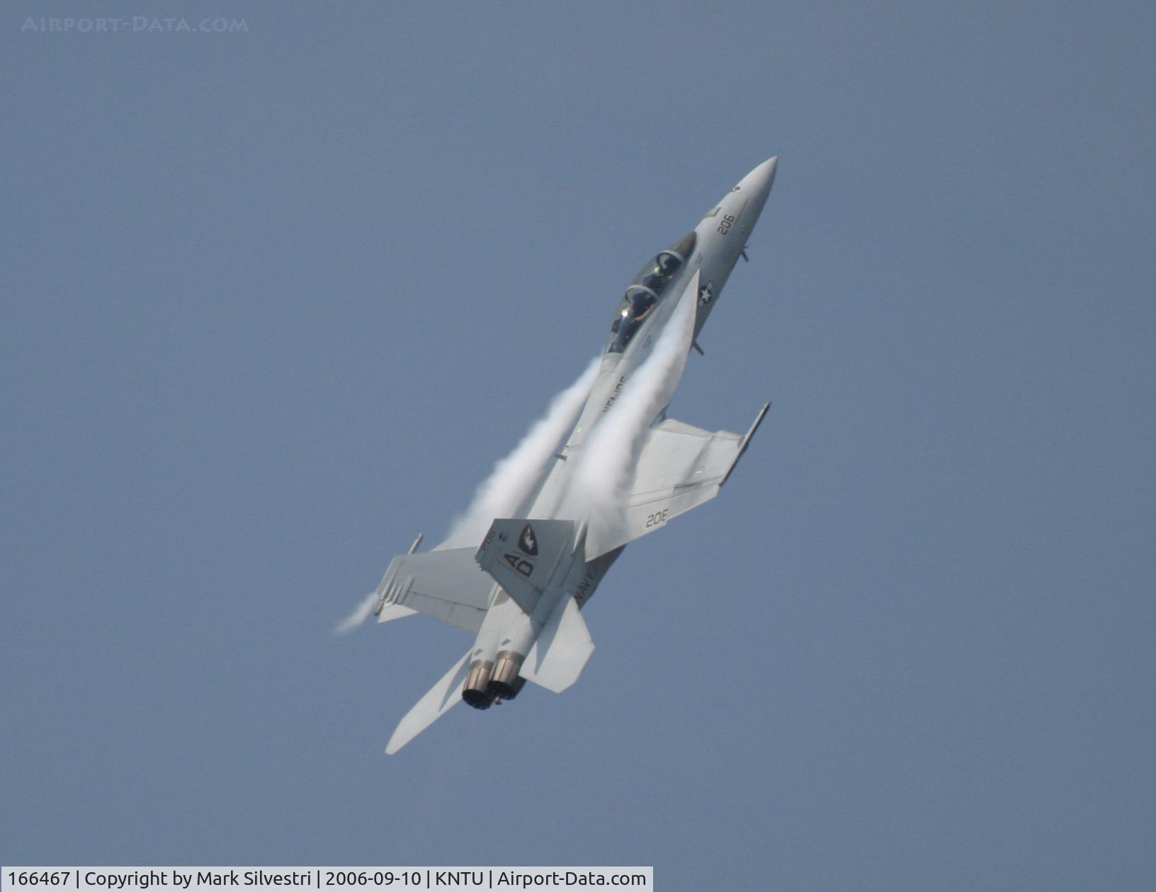 166467, Boeing F/A-18F Super Hornet C/N F102, Oceana NAS 2006