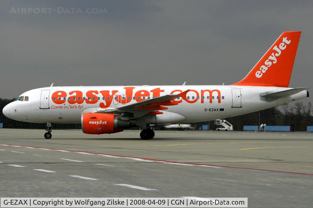 G-EZAX, 2006 Airbus A319-111 C/N 2818, visitor