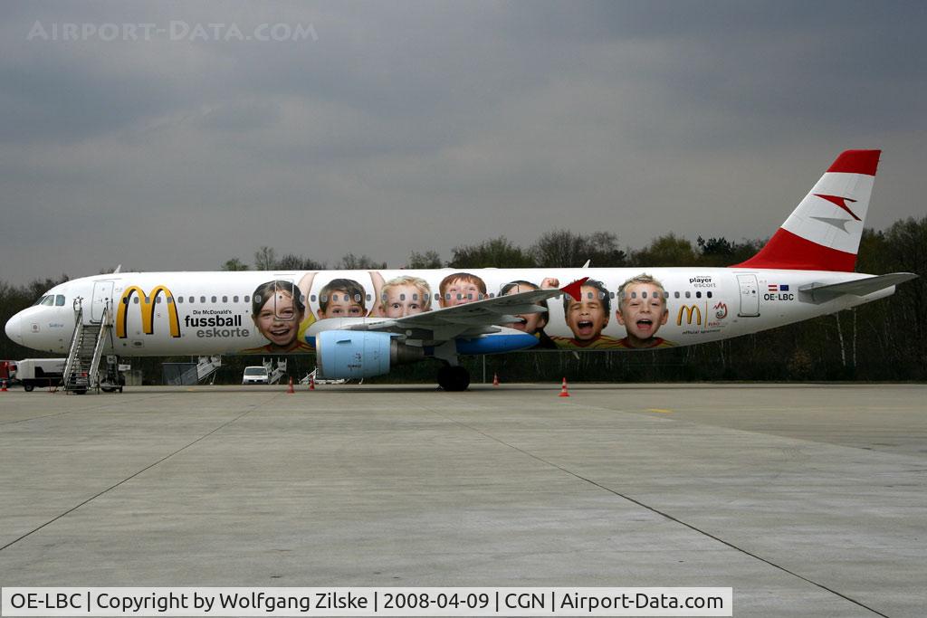 OE-LBC, 1996 Airbus A321-111 C/N 581, visitor