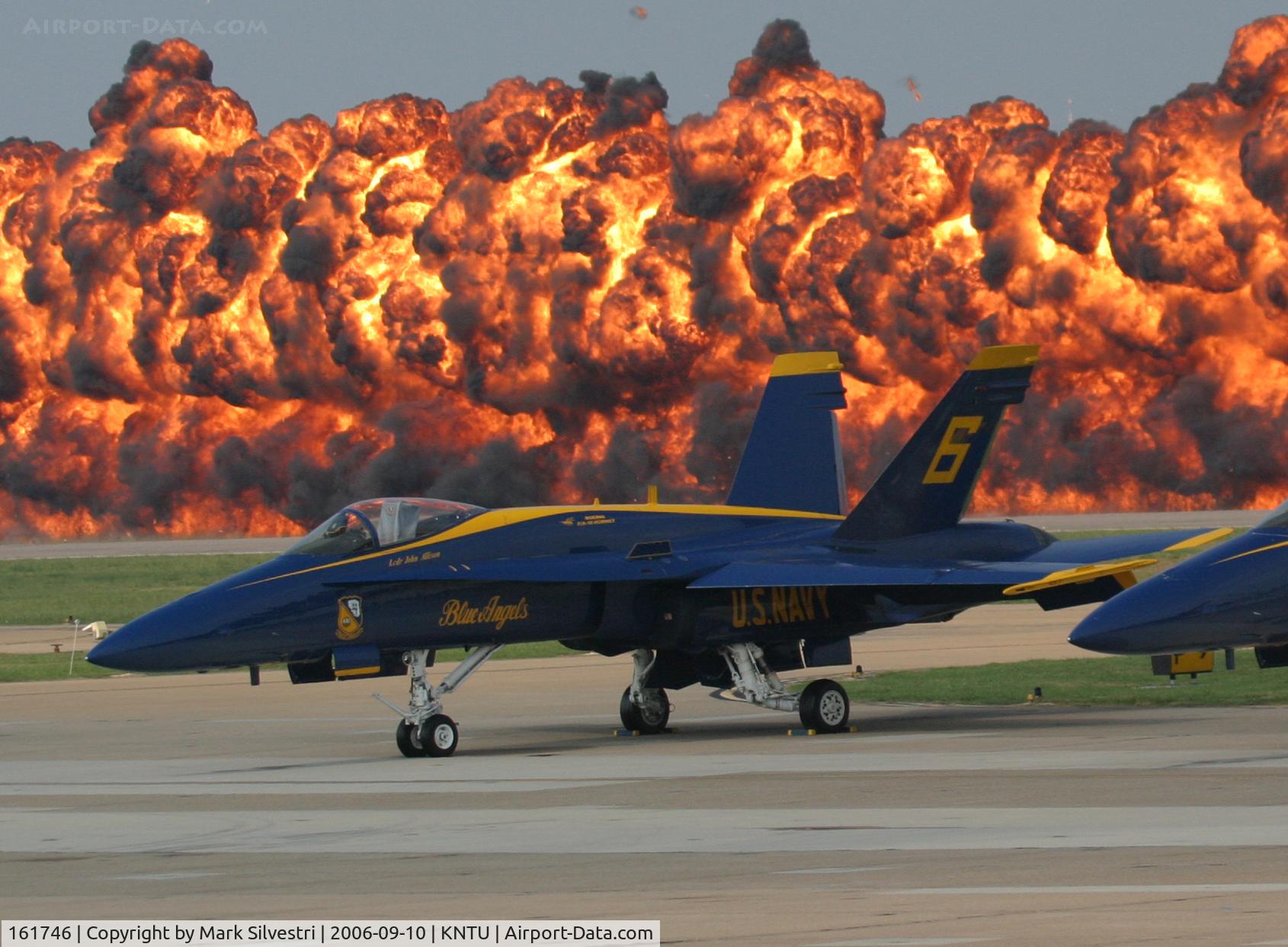 161746, McDonnell Douglas F/A-18B Hornet C/N 0103, Oceana NAS 2006