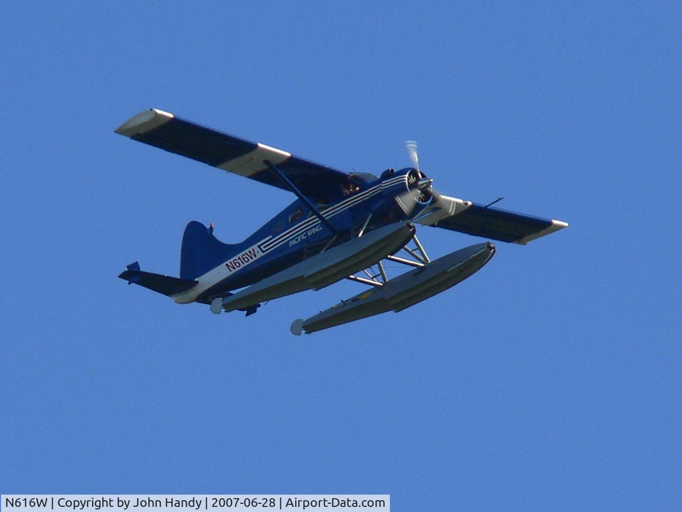 N616W, 1958 De Havilland Canada DHC-2 Beaver Mk.I C/N 1290, Pacific Wing N616W, Petersburg Alaska
