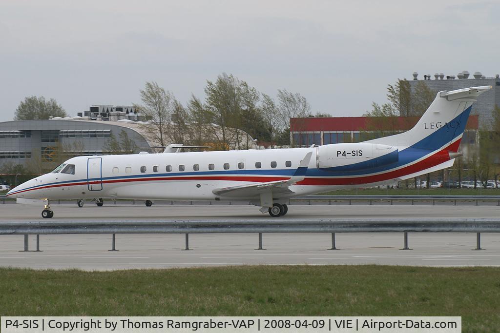 P4-SIS, Embraer EMB-135BJ Legacy C/N 14500586, KAB Holding AVV Embraer 135