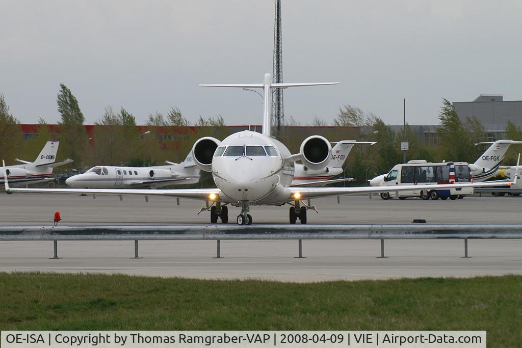 OE-ISA, 2007 Bombardier Challenger 850 (CL-600-2B19) C/N 8043, Jet Alliance Canadair Regionaljet