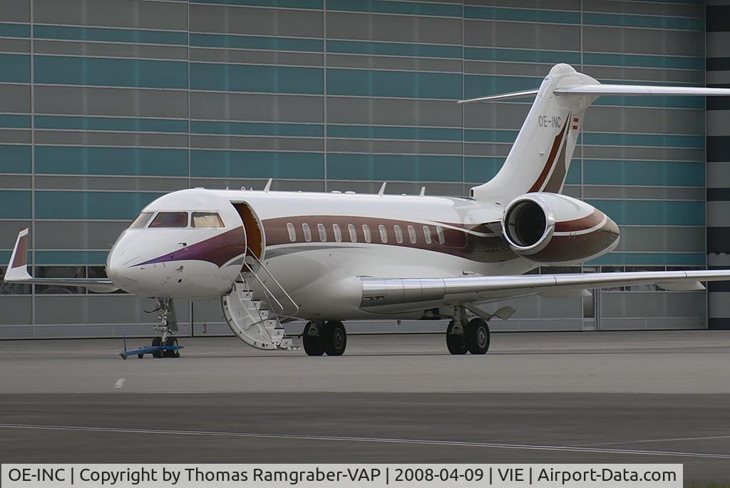 OE-INC, 2006 Bombardier BD-700-1A10 Global 5000 C/N 9168, Global Jet Austria Bombardier Globalexpress
