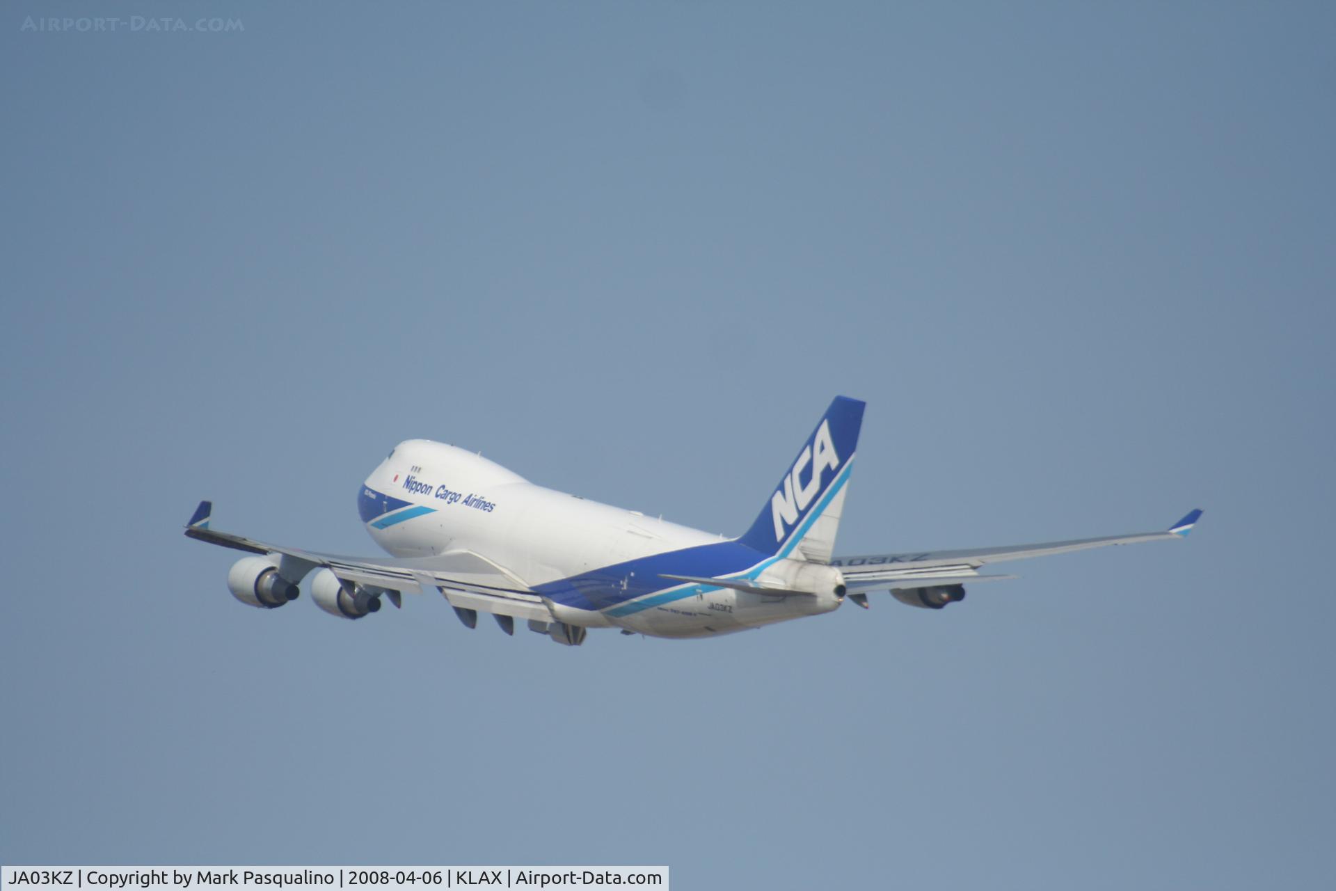 JA03KZ, 2006 Boeing 747-4KZF (SCD) C/N 34018, Boeing 747-400F