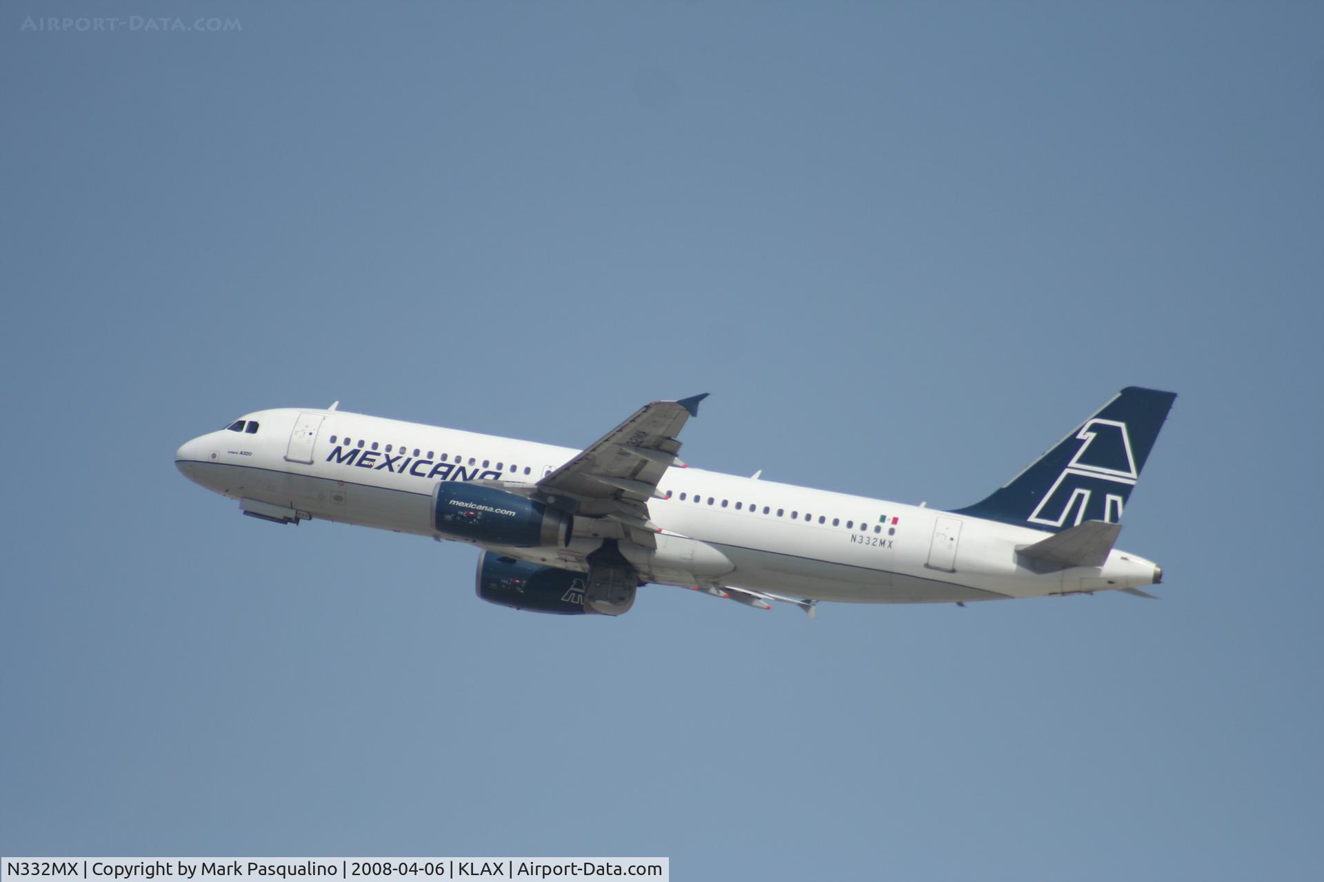 N332MX, 1992 Airbus A320-231 C/N 332, Airbus A320