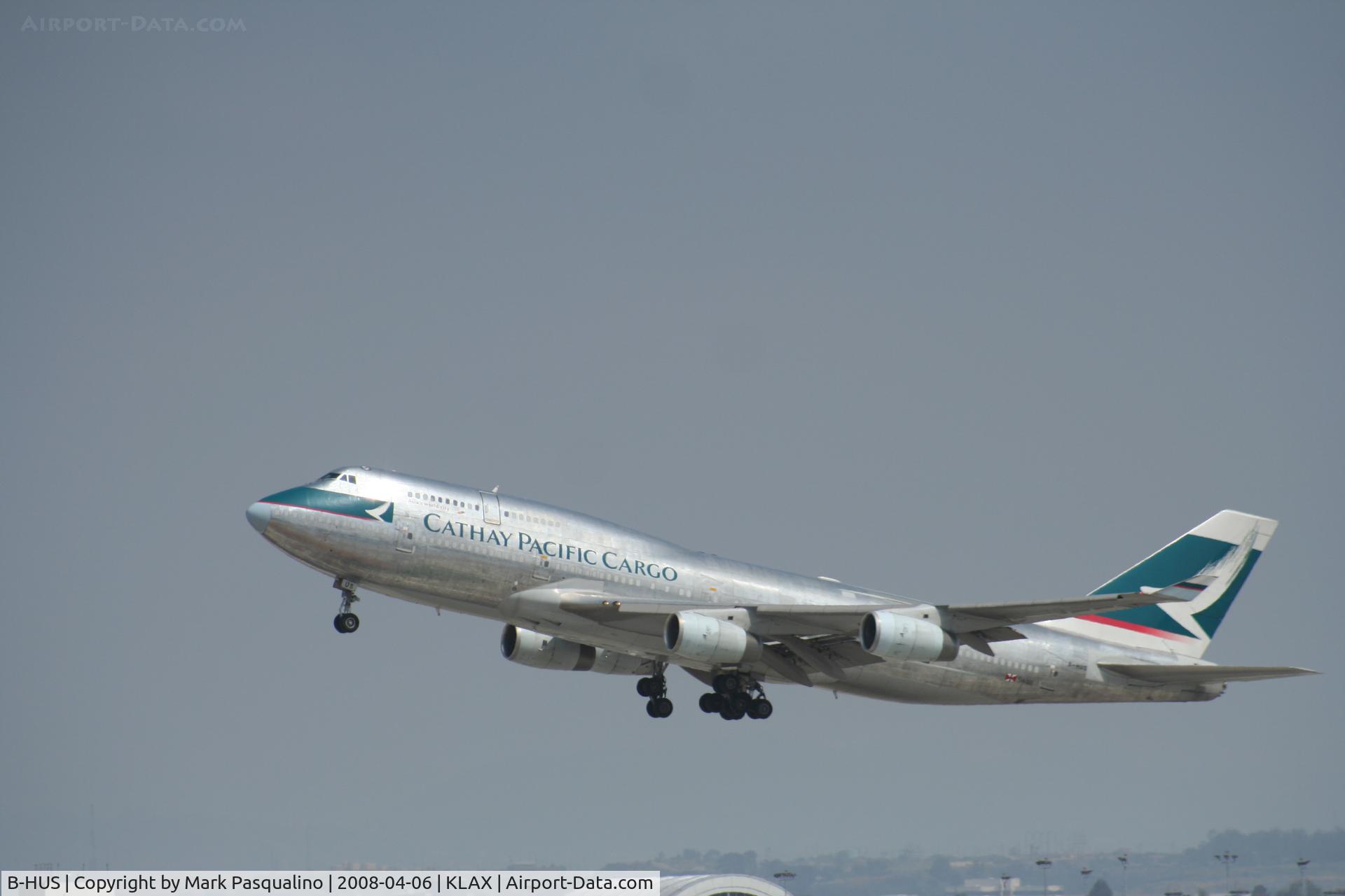 B-HUS, 1991 Boeing 747-444/BCF C/N 25152, Boeing 747-400F