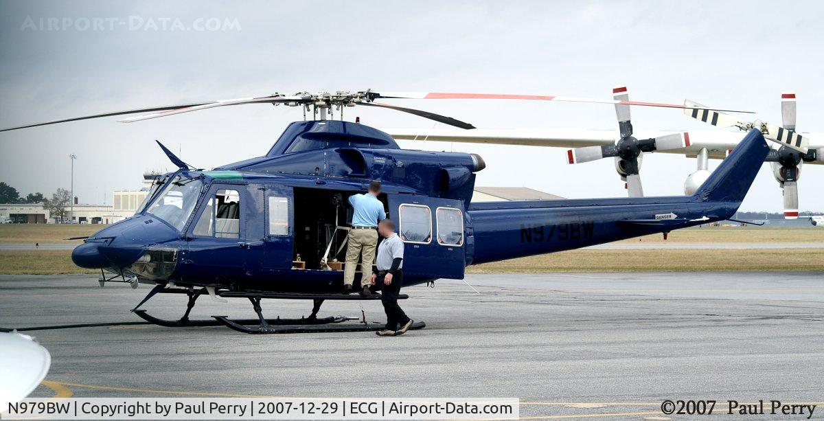 N979BW, 1985 Bell 412 C/N 33111, Better view, profile this time