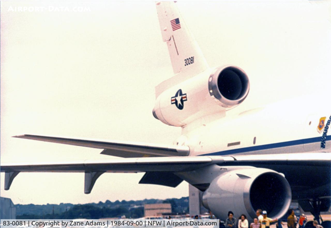 83-0081, 1983 McDonnell Douglas KC-10A Extender C/N 48222, KC-10A at Carswell AFB open house