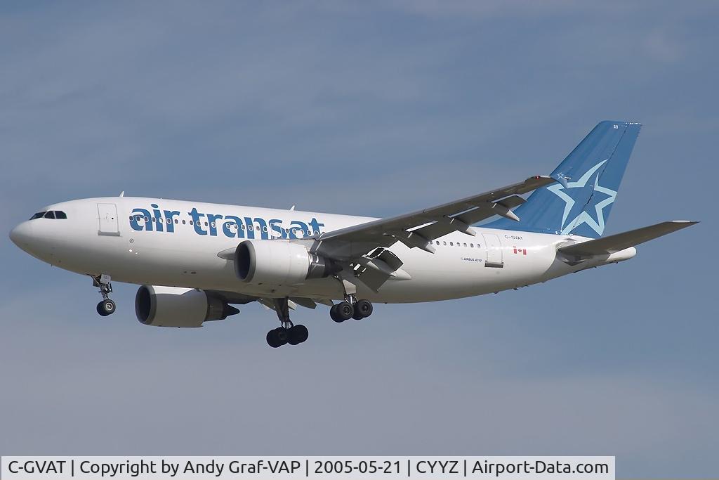 C-GVAT, 1988 Airbus A310-304 C/N 485, Air Transat A310-300