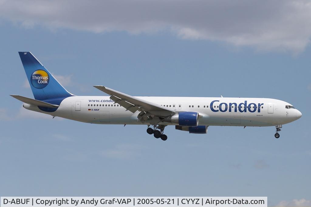 D-ABUF, 1994 Boeing 767-330/ER C/N 26985, Thomas Cook 767-300