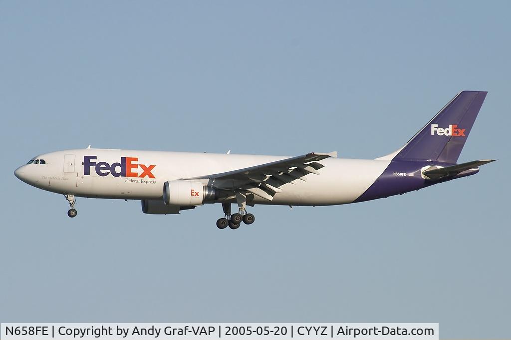 N658FE, 1995 Airbus A300F4-605R C/N 752, FEDEX A300-600