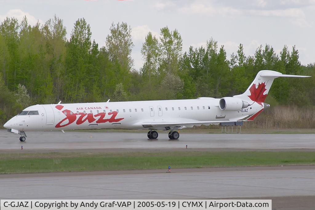 C-GJAZ, 2005 Canadair CRJ-705ER (CL-600-2D15) Regional Jet C/N 15036, JAZZ CRJ705