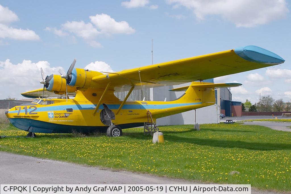 C-FPQK, 1942 Consolidated (Canadian Vickers) PBY-5A Canso A (28) C/N CV-264, Goverment du Quebec PBY-5