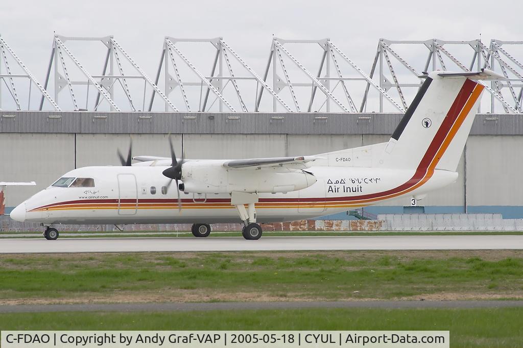 C-FDAO, 1988 De Havilland Canada DHC-8-102 Dash 8 C/N 123, Air Inuit Dash 8-100