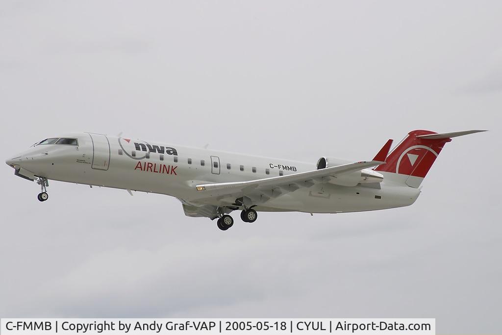 C-FMMB, 2004 Bombardier CRJ-200ER (CL-600-2B19) C/N 7906, Nortwest Airlink CRJ