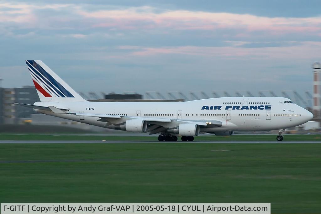 F-GITF, 1992 Boeing 747-428 C/N 25602, Air France 747-400