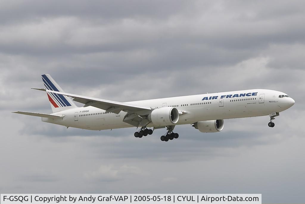 F-GSQG, 2004 Boeing 777-328/ER C/N 32850, Air France 777-300