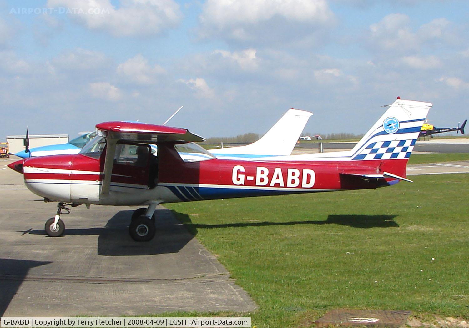 G-BABD, 1972 Reims FRA150L Aerobat C/N 0153, Cessna FRA 150L at Norwich UK