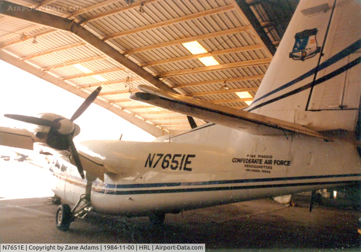 N7651E, 1959 Piaggio P-166 C/N 356, CAF 