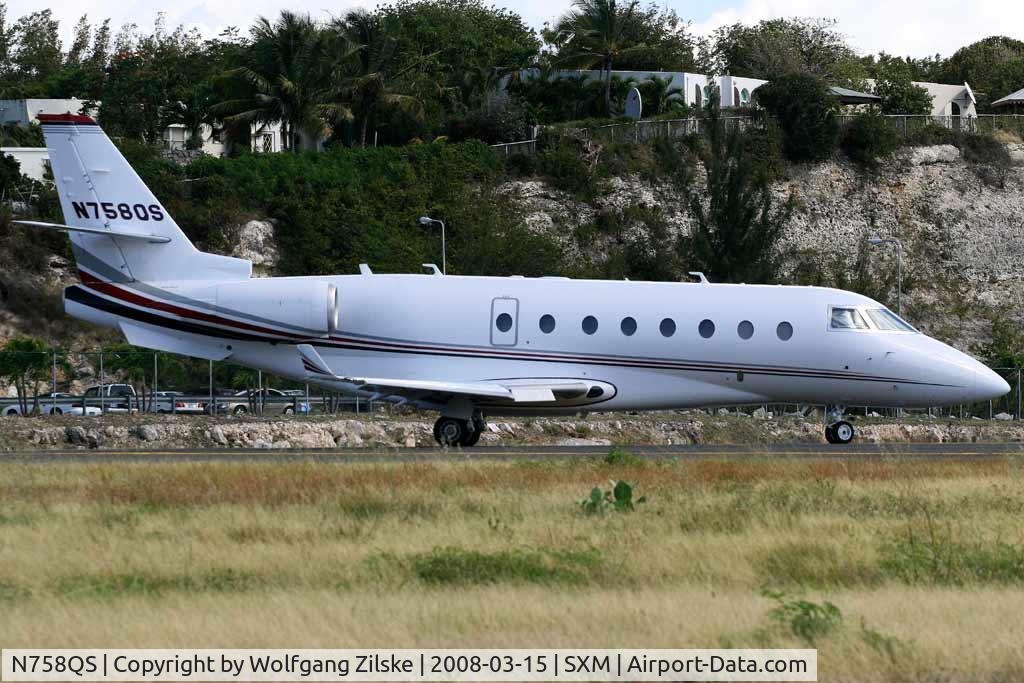 N758QS, 2007 Israel Aircraft Industries Gulfstream 200 C/N 178, visitor