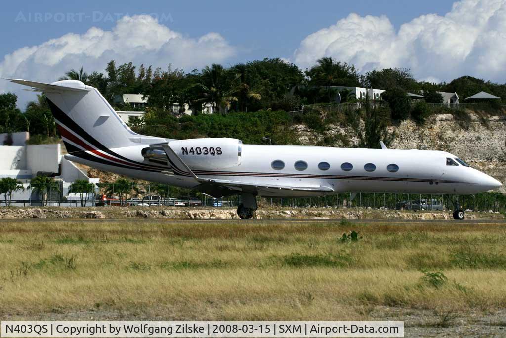 N403QS, 2000 Gulfstream Aerospace G-IV C/N 1403, visitor