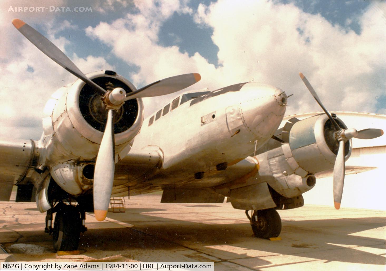 N62G, 1945 Douglas B-23 Dragon C/N 2724, CAF B-23 at Harlingen