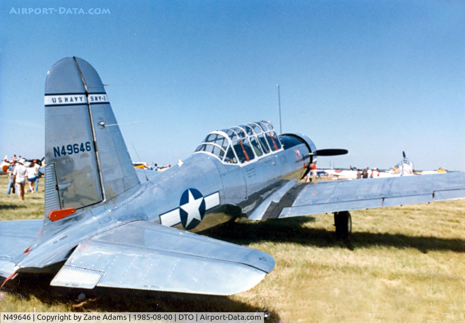 N49646, 1945 Convair BT-13A Valiant C/N 6685, At Denton CAF show