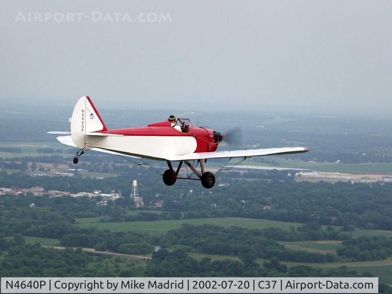 N4640P, 1984 Bowers Fly Baby C/N R. A. H. 1, Catch me if you can