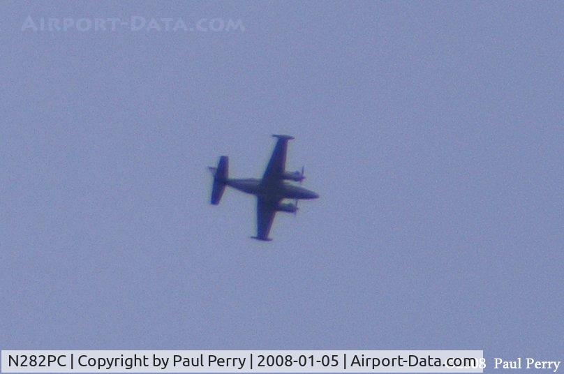 N282PC, 1981 Piper PA-31T2 Cheyenne IIXL C/N 31T-8166006, Near the end of her Florence to Willamsburg flight