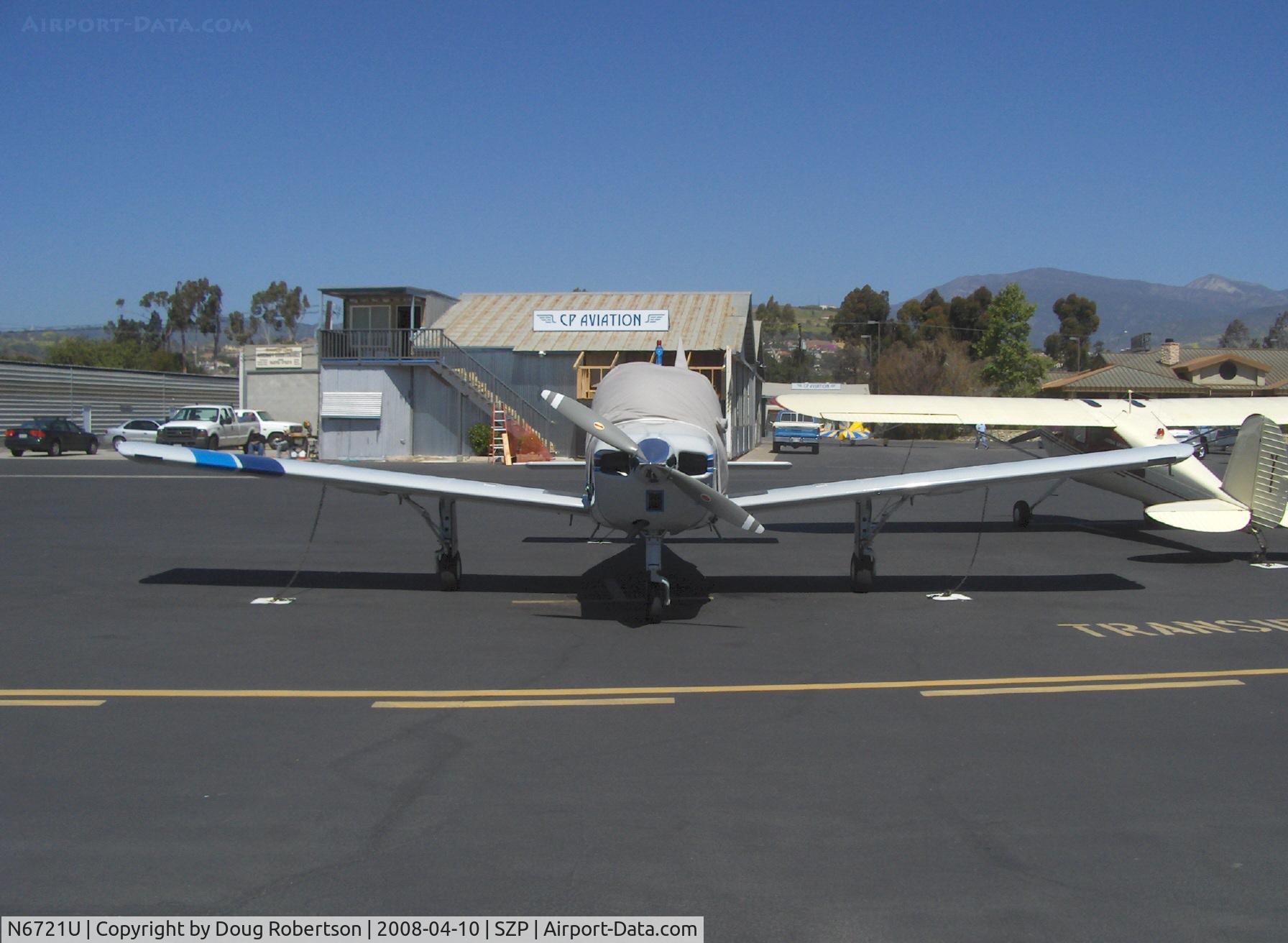 N6721U, 1980 Beech C24R C/N MC-726, 1980 Beech C24R SIERRA 200, Lycoming IO-360-A2B 200 Hp with counter-weighted crankshaft, 345 aircraft produced.