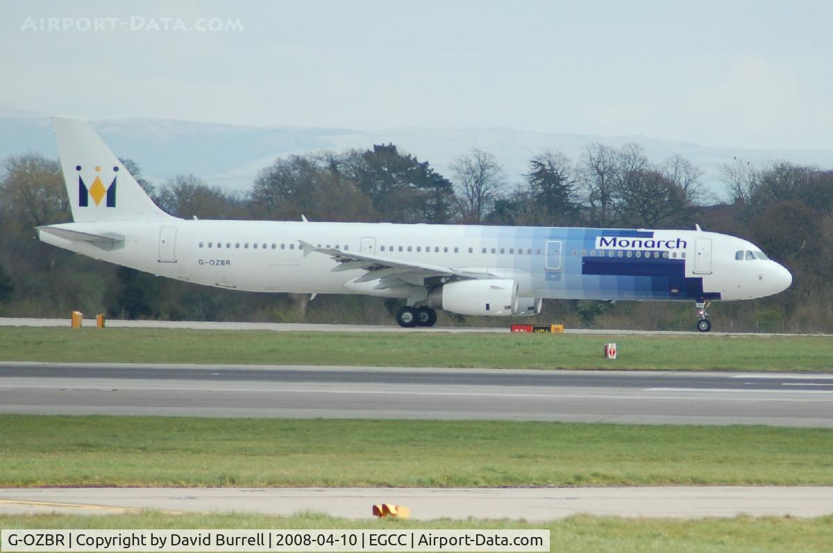 G-OZBR, 2002 Airbus A321-231 C/N 1794, Monarch - Taking Off