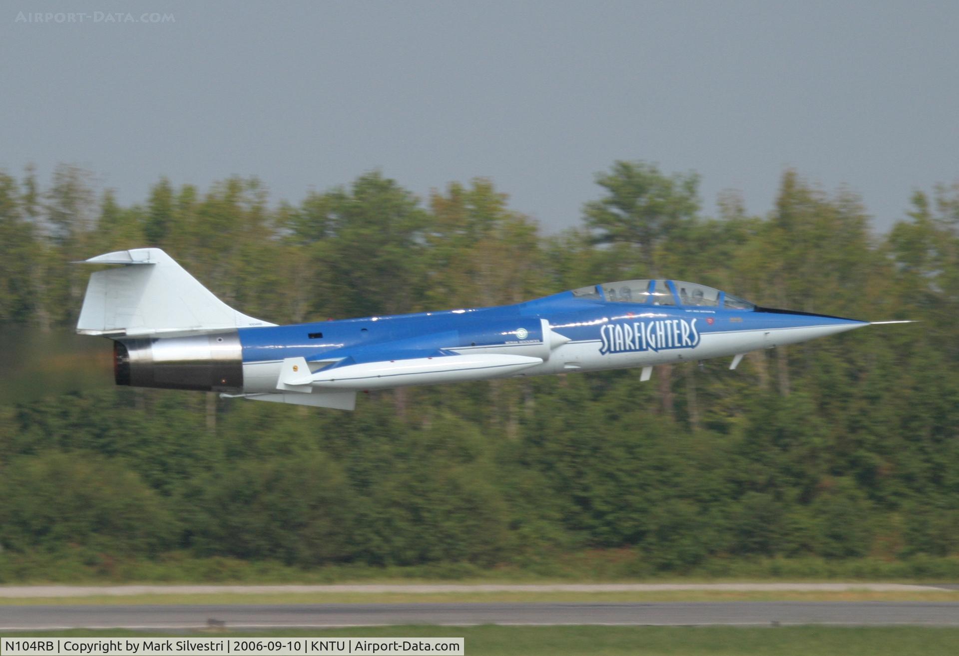 N104RB, 1962 Lockheed CF-104D Starfighter C/N 583A-5302, Oceana NAS 2006
