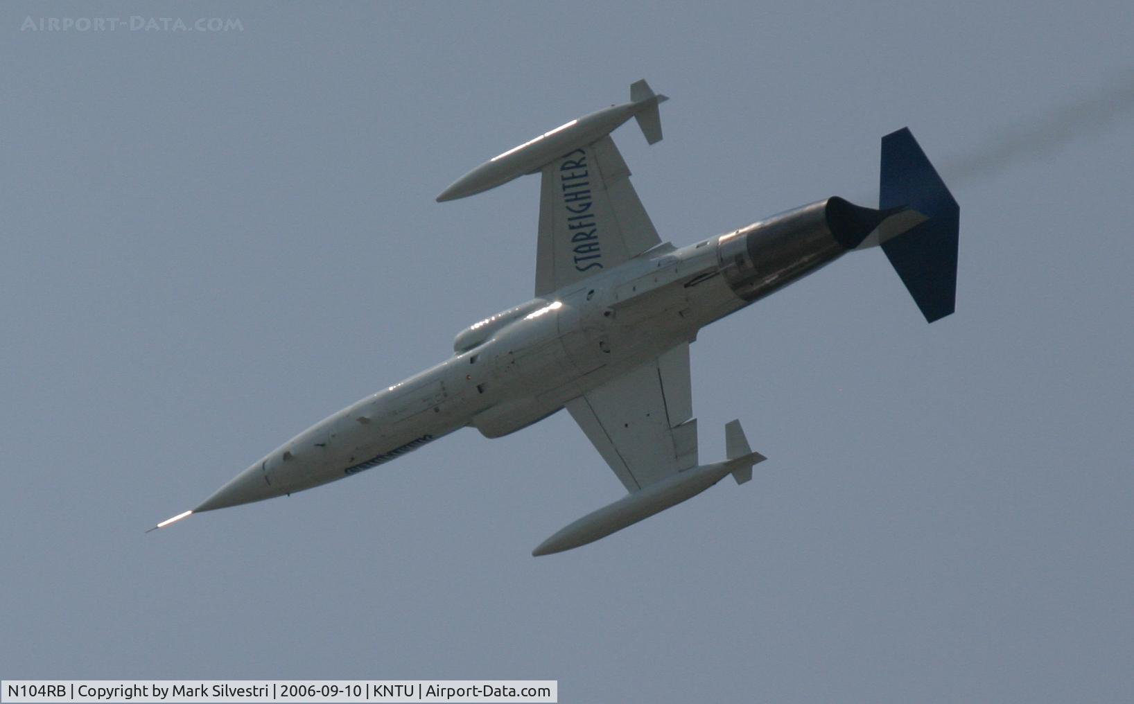 N104RB, 1962 Lockheed CF-104D Starfighter C/N 583A-5302, Oceana NAS 2006