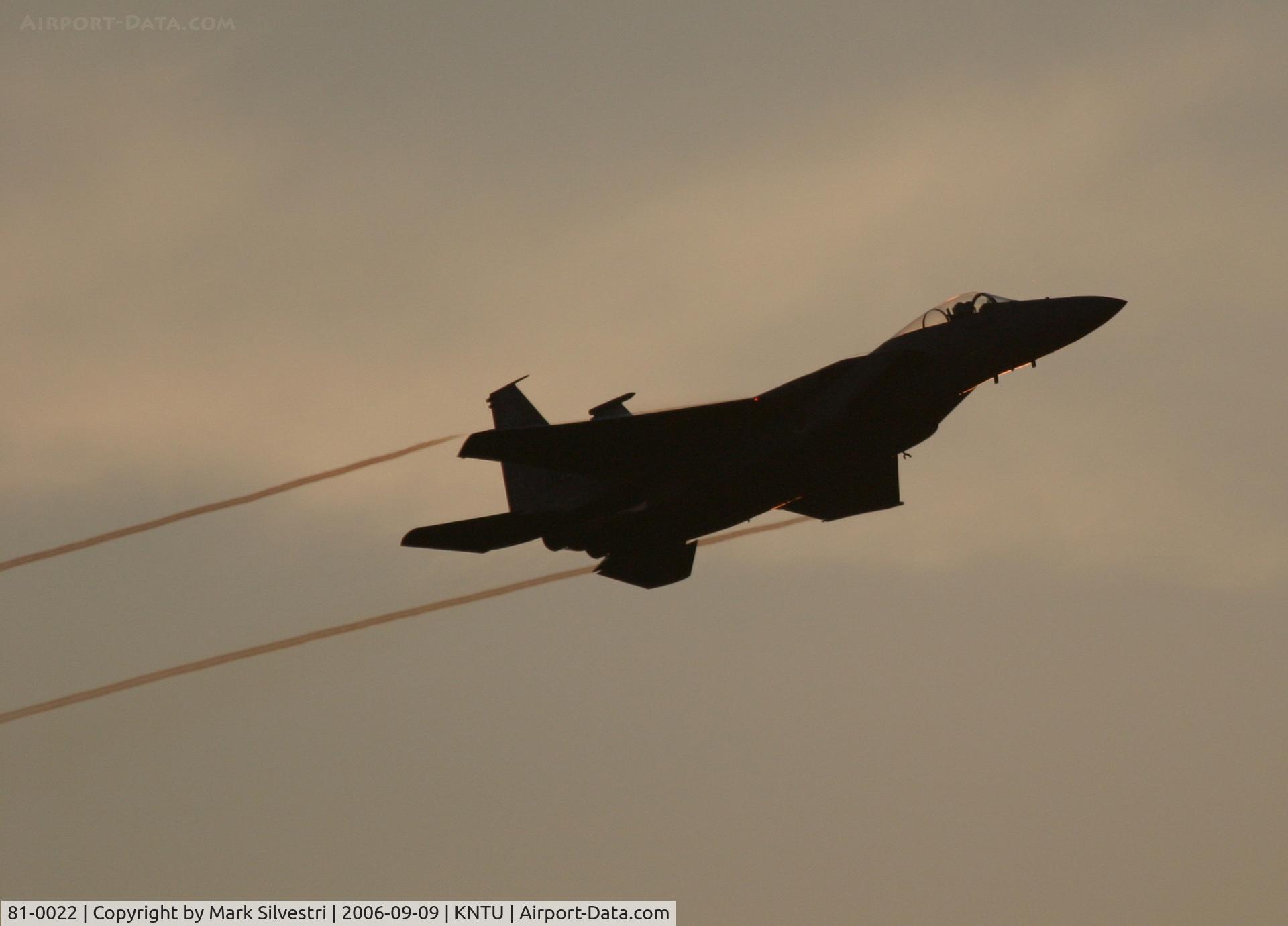 81-0022, 1981 McDonnell Douglas F-15C Eagle C/N 0738/C205, Oceana NAS 2006