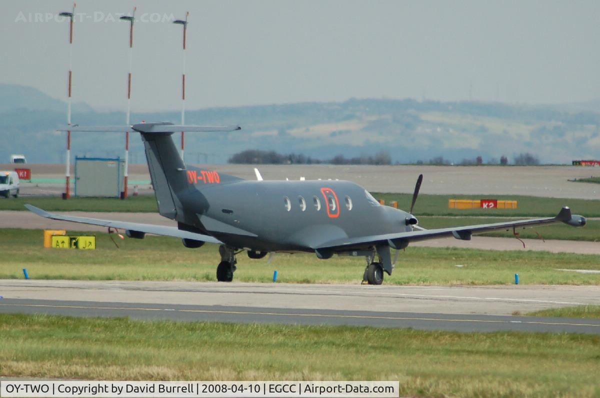 OY-TWO, 2007 Pilatus PC-12/47 C/N 863, PC-12  - Parked on Ramp