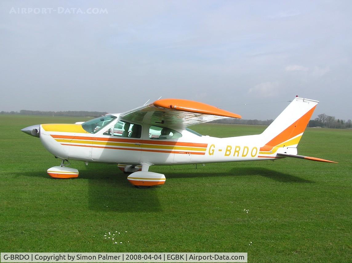 G-BRDO, 1975 Cessna 177B Cardinal C/N 17702166, Cessna 177 visiting Sywell