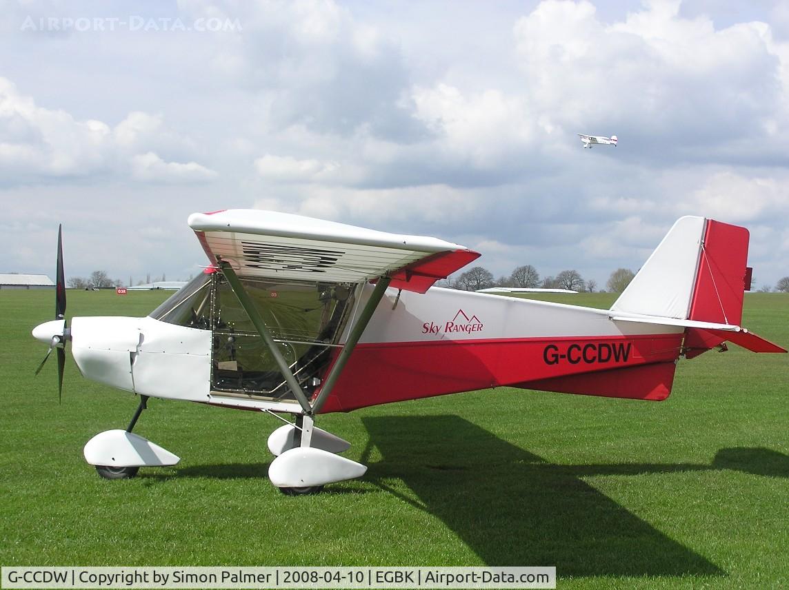G-CCDW, 2003 Best Off Skyranger 582(1) C/N BMAA/HB/268, SkyRanger at Sywell