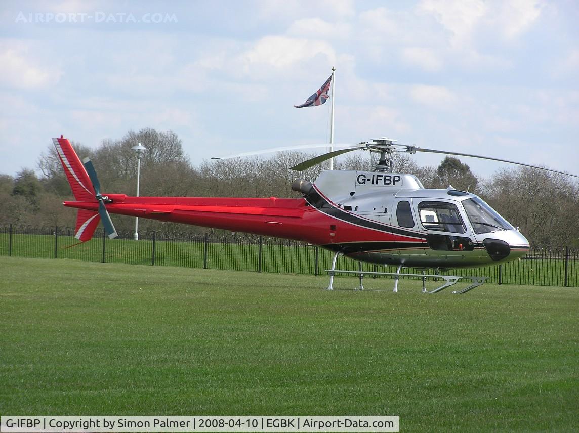 G-IFBP, 2002 Eurocopter AS-350B-2 Ecureuil Ecureuil C/N 9051, Smart AS350 at Sywell